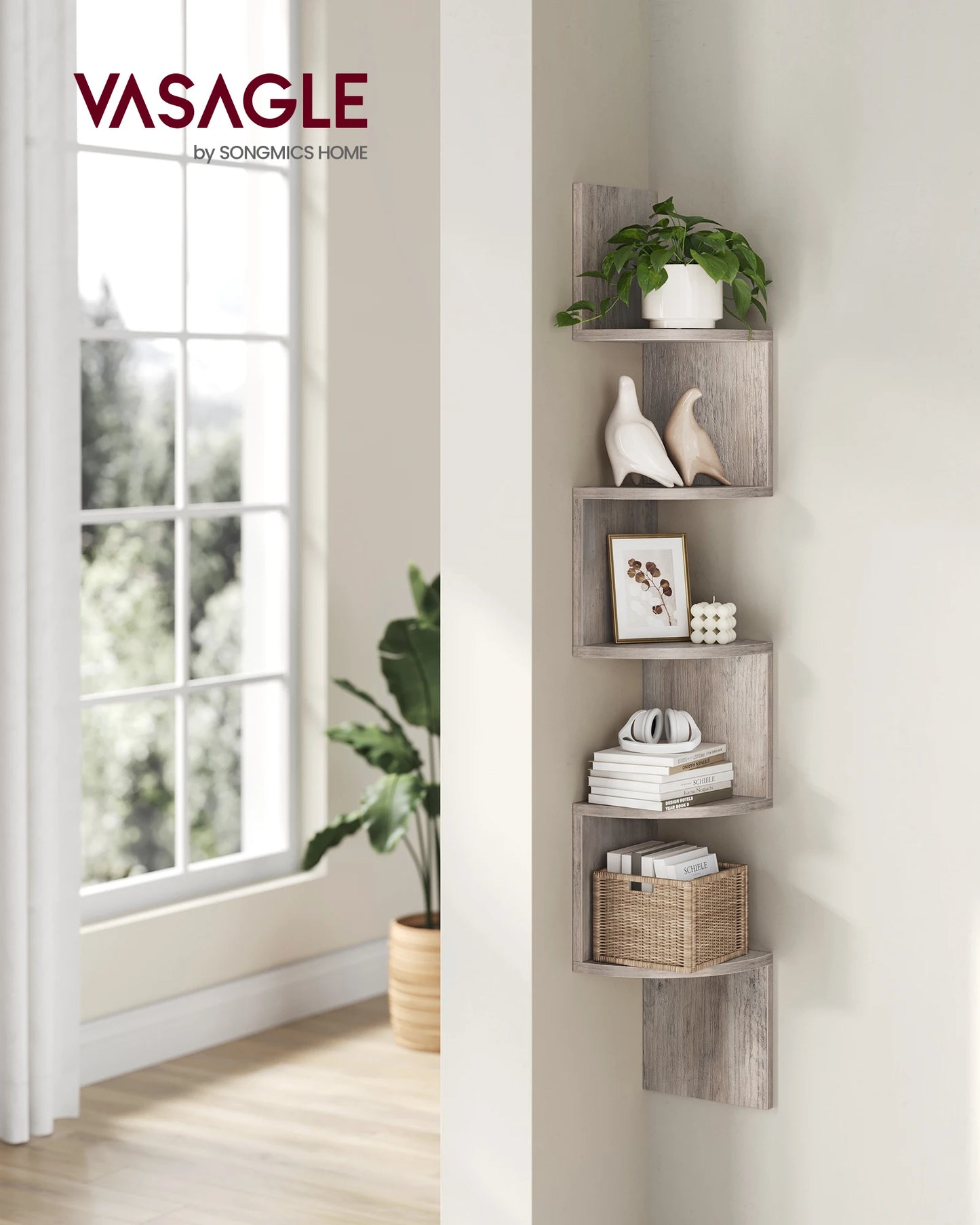 Corner Shelf by VASAGLE