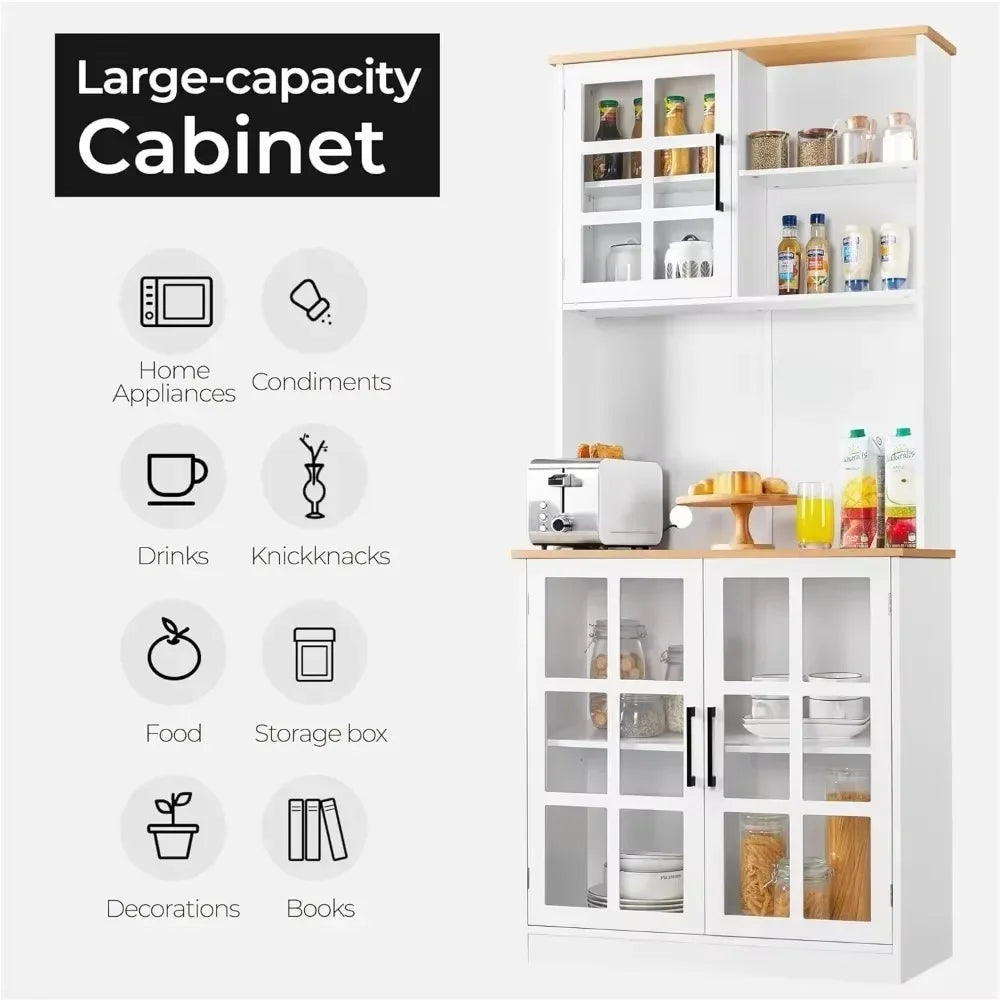 Kitchen Pantry Storage Cabinet