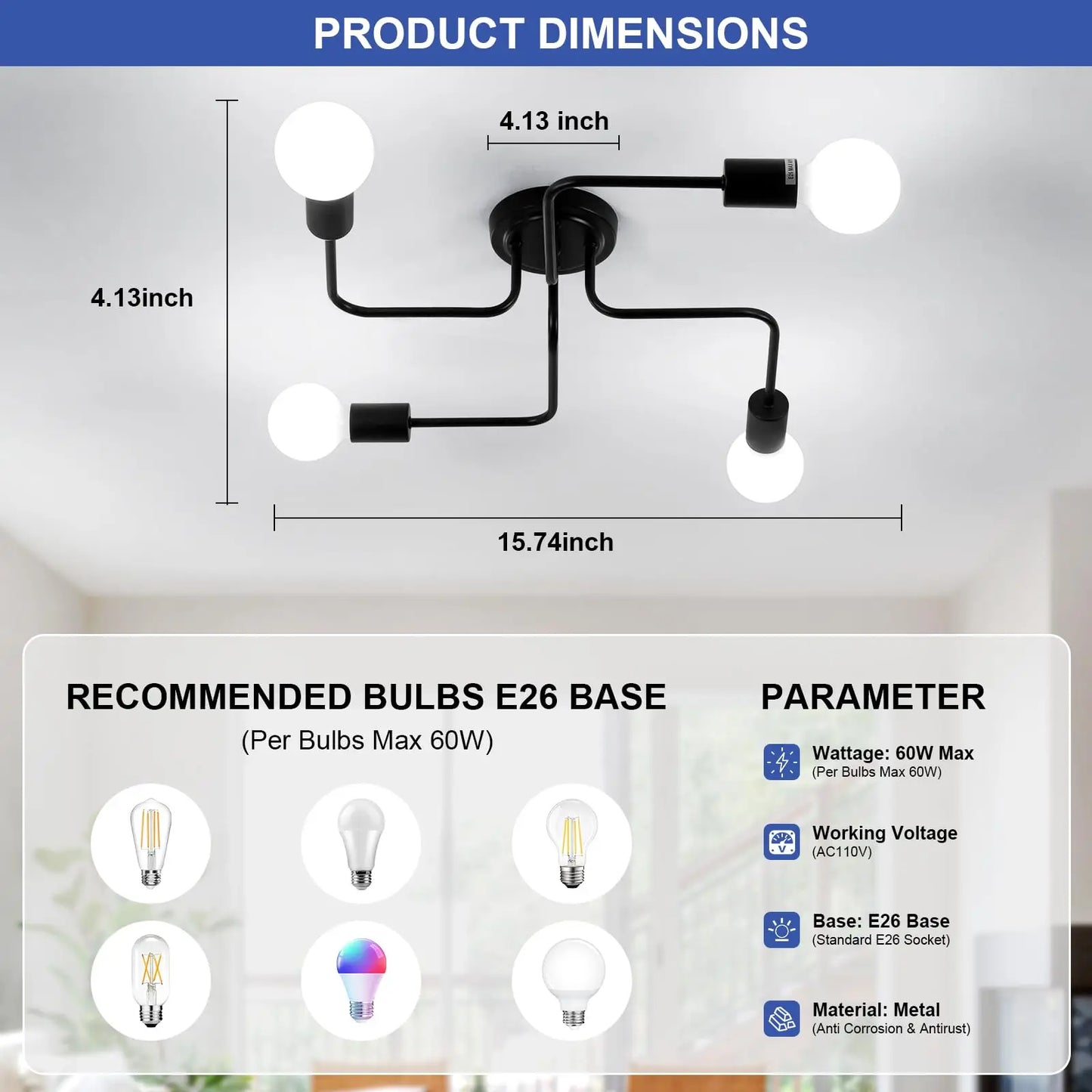 Sputnik Chandelier