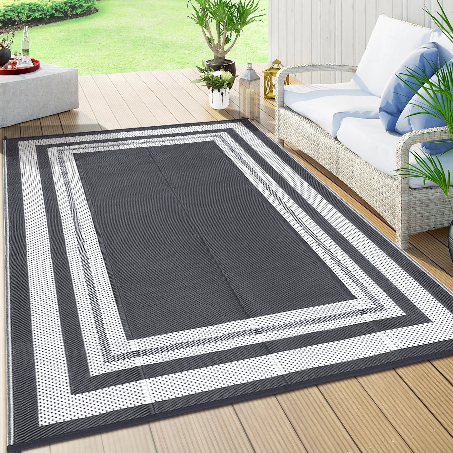 5x8 Reversible Mats, Outdoor Rug