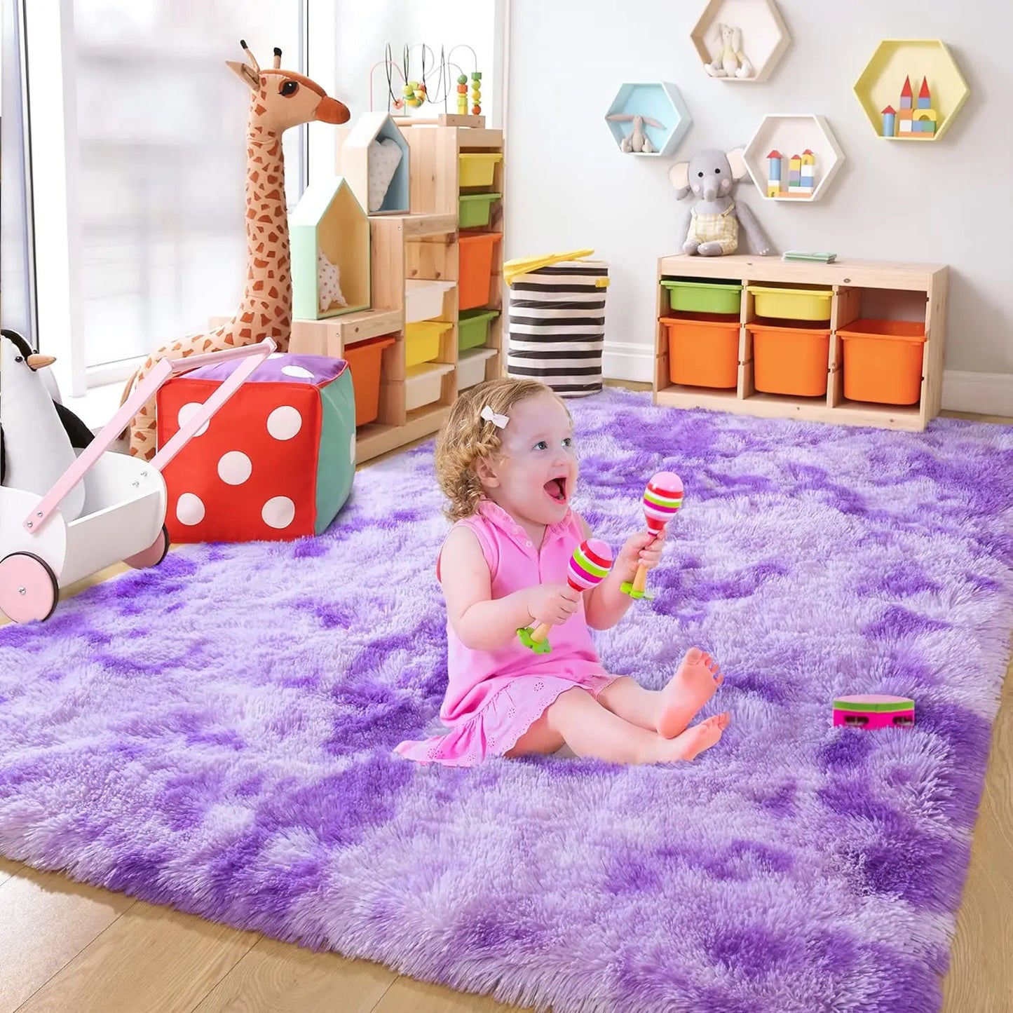 Large Size Plush Carpets