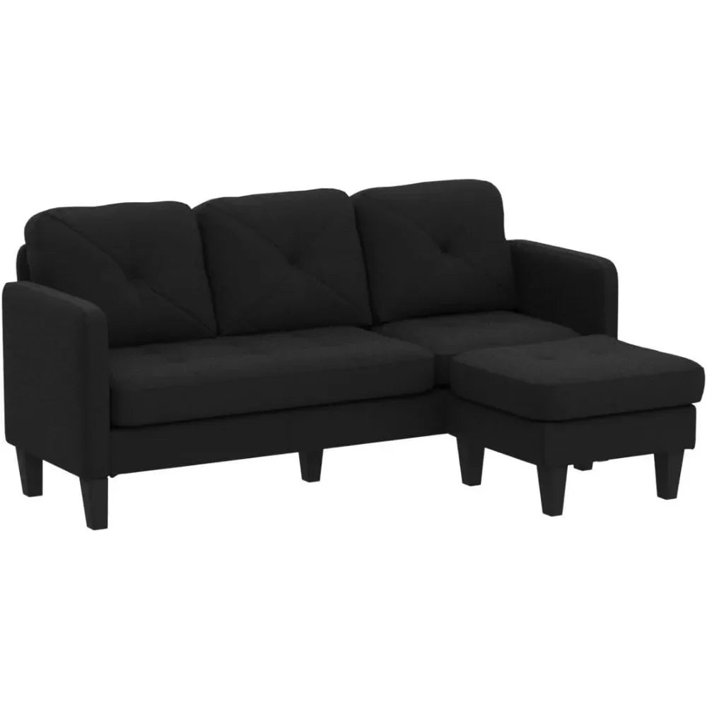 Convertible L-Shaped Sectional Sofa