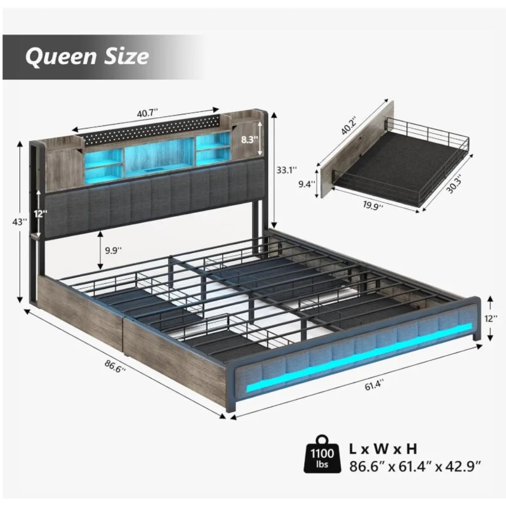 Queen Bed Frame