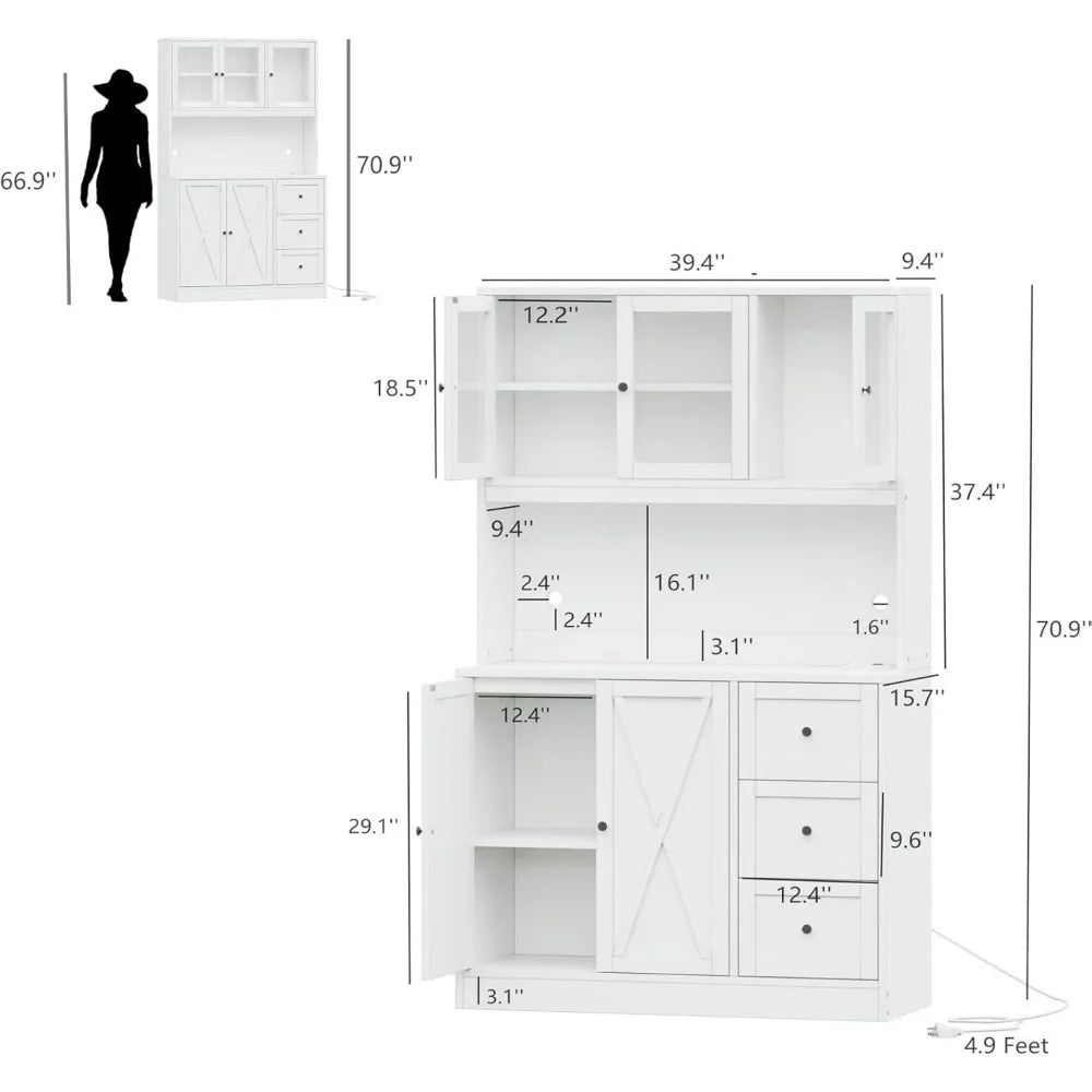 Kitchen Cabinet Hutch