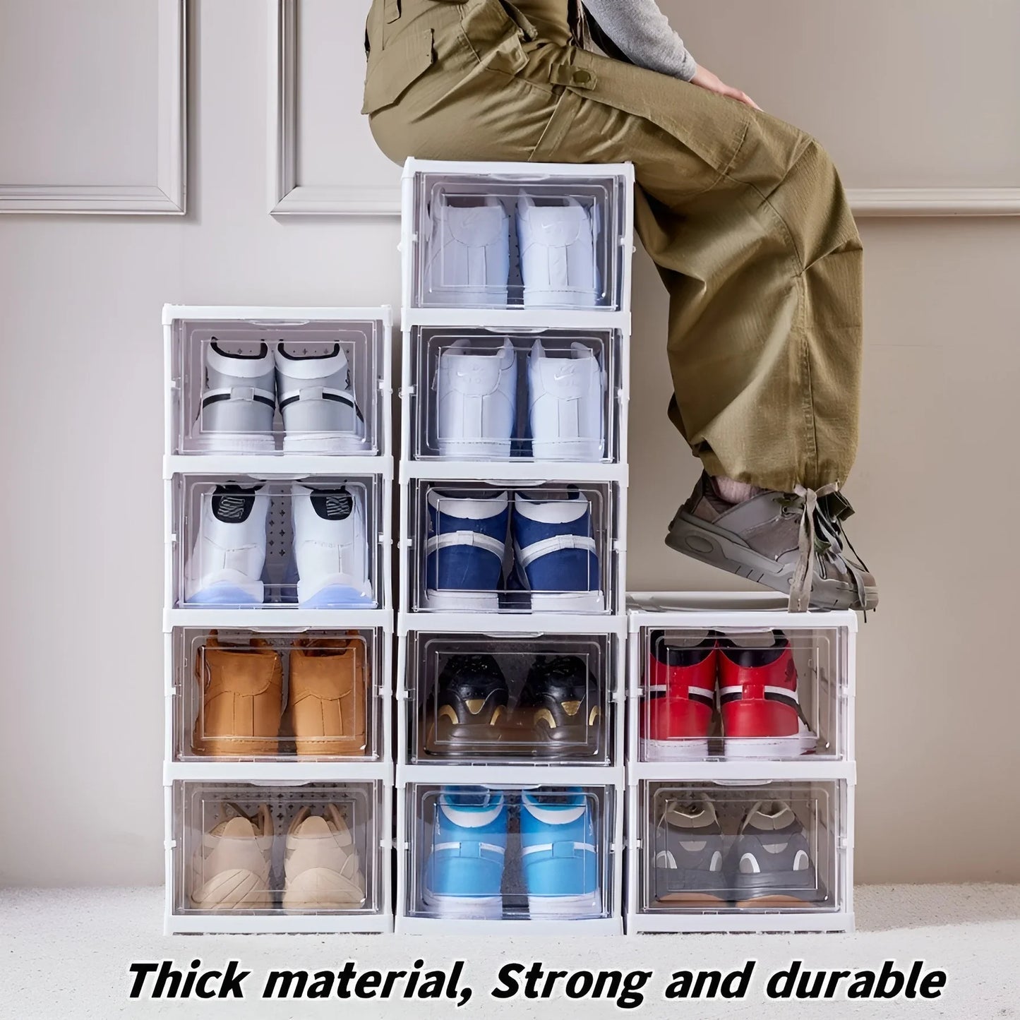 6 Layer Shoe Box Organizer